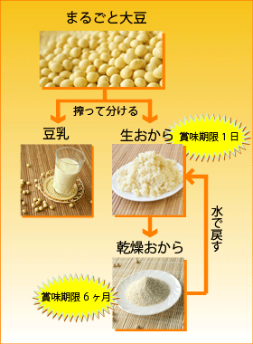 おからのできるまで