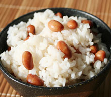赤大豆ごはんの画像が出るまでお待ちください