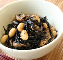 鶴の子大豆のひじき豆の画像が出るまでお待ちください