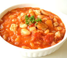 大福豆のポークビーンズの画像が出るまでお待ちください。