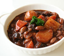 うずら豆のビーフシチューの画像が出るまでお待ちください。
